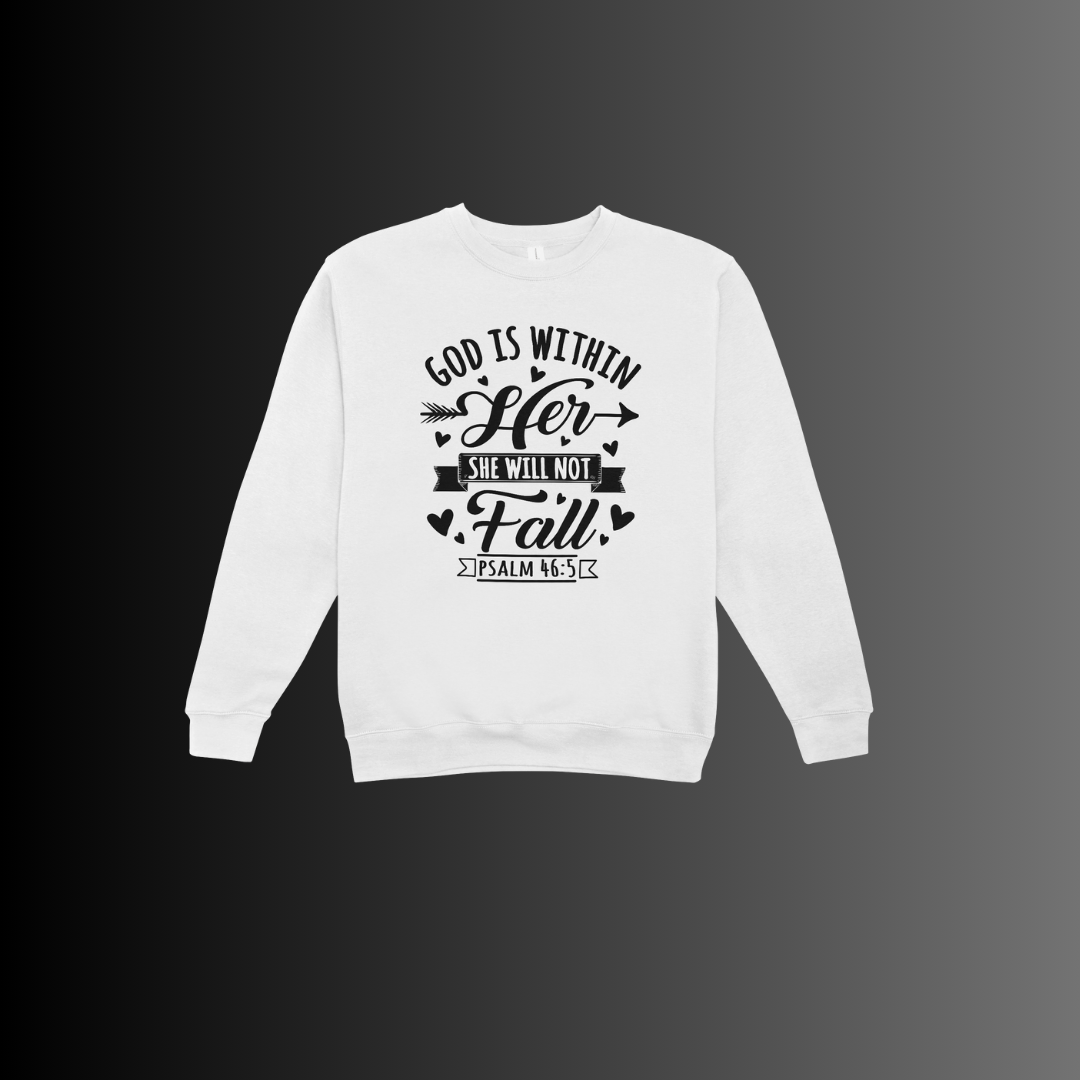 God is within Her She will not fall