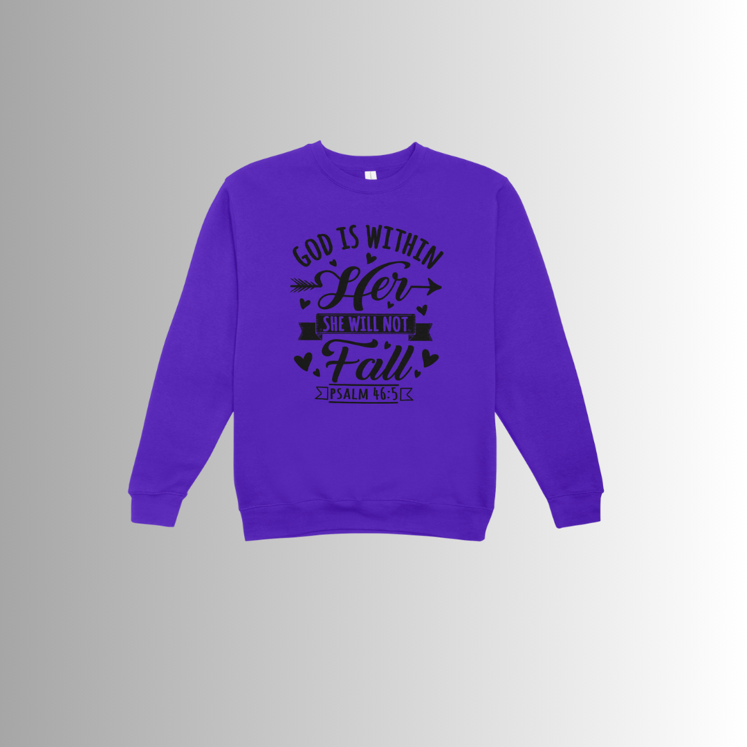 God is within Her She will not fall