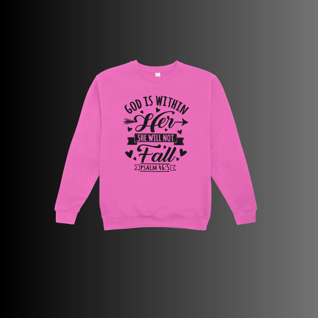 God is within Her She will not fall